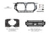 XBG: Ford Super Duty Front End Conversion Kit (17-19 to 20-22)