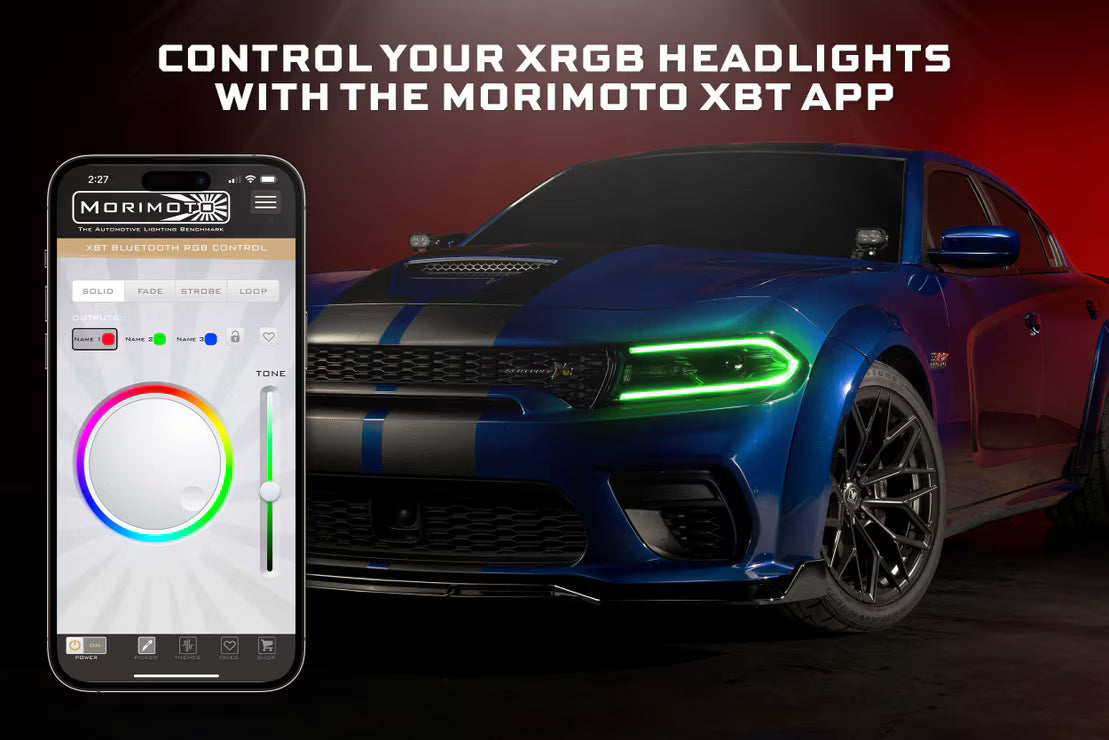 Dodge Charger (15-23) Morimoto XRGB LED Headlights - Legends Auto Parts