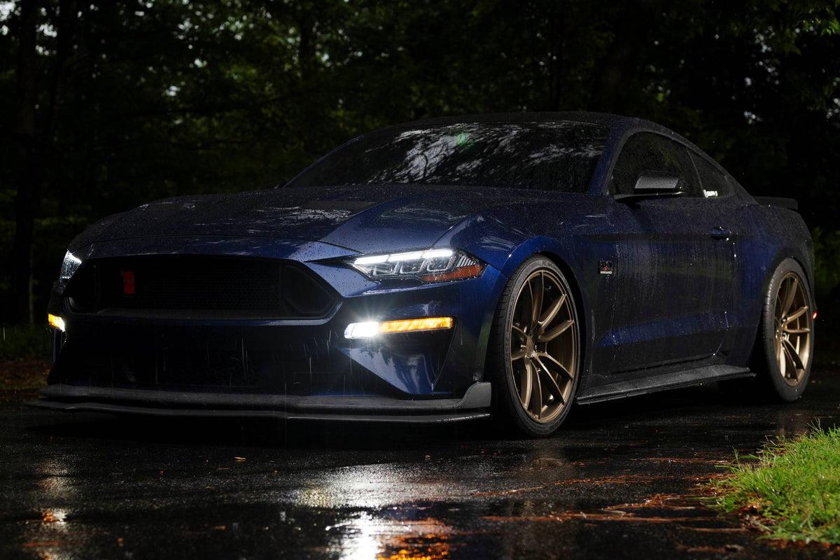 XB LED Headlights: 18-23 Ford Mustang (Gen II / Set)