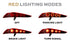 XB LED Tail Lights: Toyota Supra (20+ / Red Lens / Set)