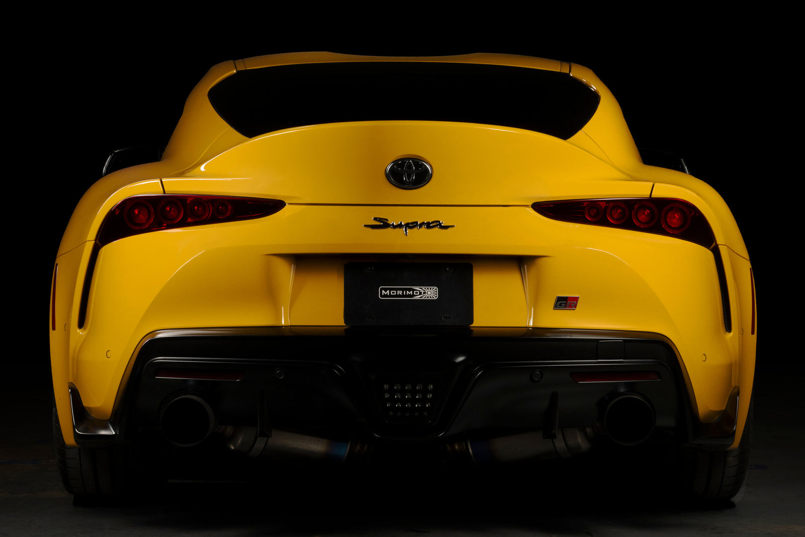 XB LED Tail Lights: Toyota Supra (20+ / Red Lens / Set)