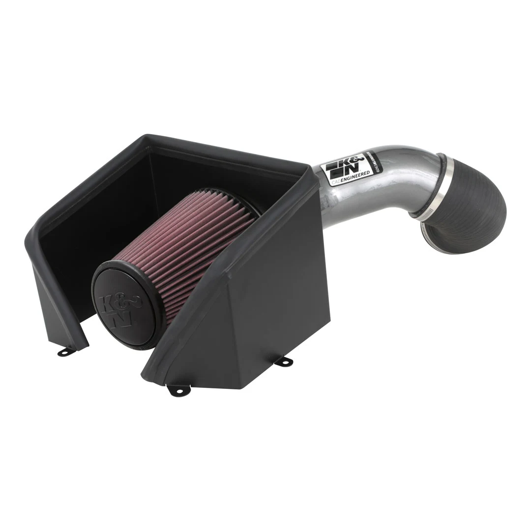 K&N Cold Air Intake - High-flow, Aluminum Tube - CHEVY SIL 2500/3500 HD V8-6.6L