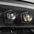 12-21 Tesla Model S NOVA-Series LED Projector Headlights Black | AlphaRex