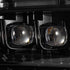 13-14 Ford Mustang MK II NOVA-Series LED Projector Headlights Black | AlphaRex