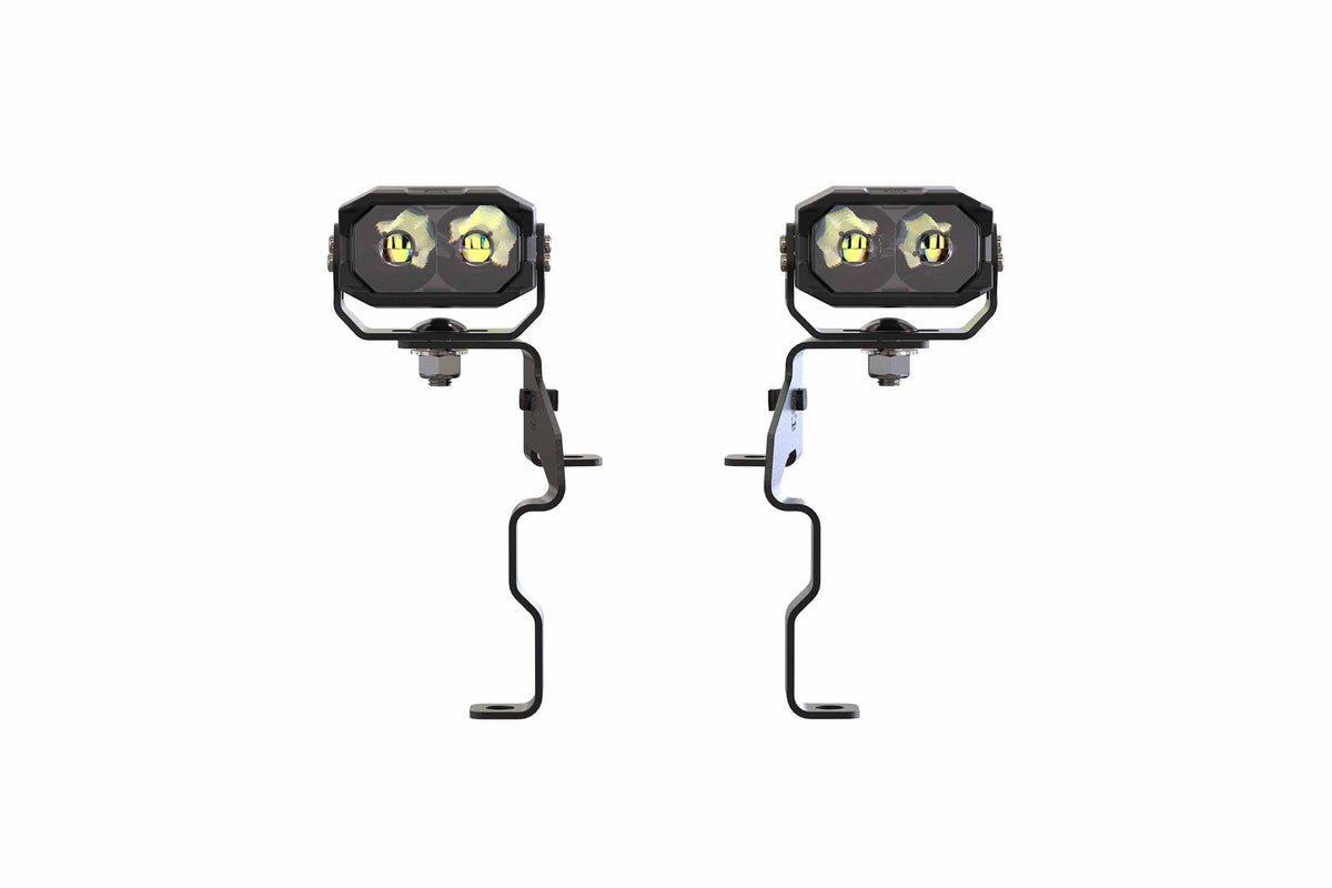 Morimoto 2Banger Ditch Light Kit: FRS BRZ GT86 (HXB Yellow Spot Beam)