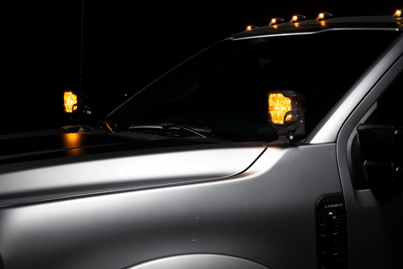 Morimoto BigBanger Ditch Light Kit: 23-27 Super Duty (NCS White Spot Beam)