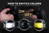 XB Evo+ Fog Lights: Type T (White + Yellow / Set)