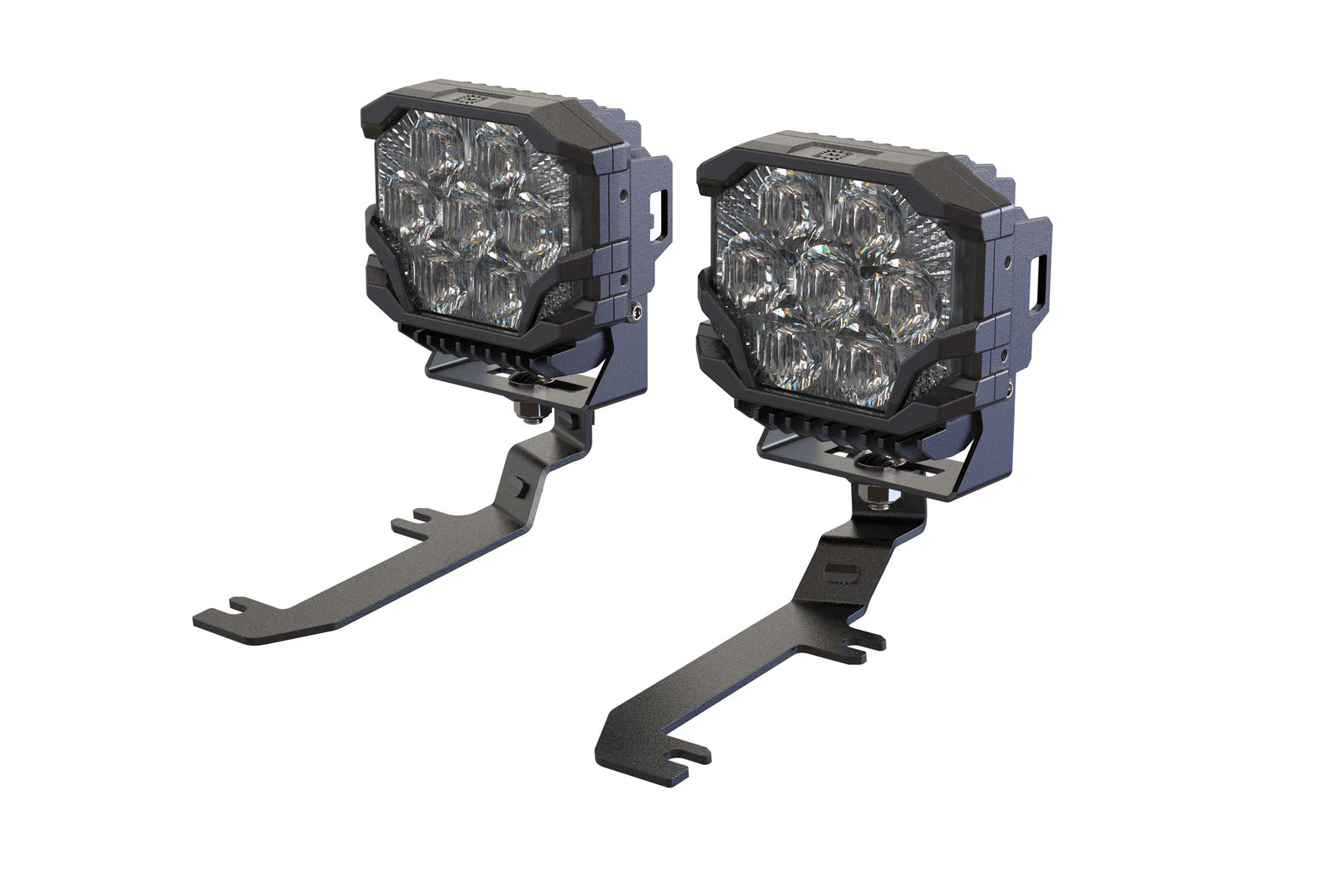 Morimoto BigBanger Ditch Light Kit: 20-24 Silverado HD (HXB White Combo Beam)
