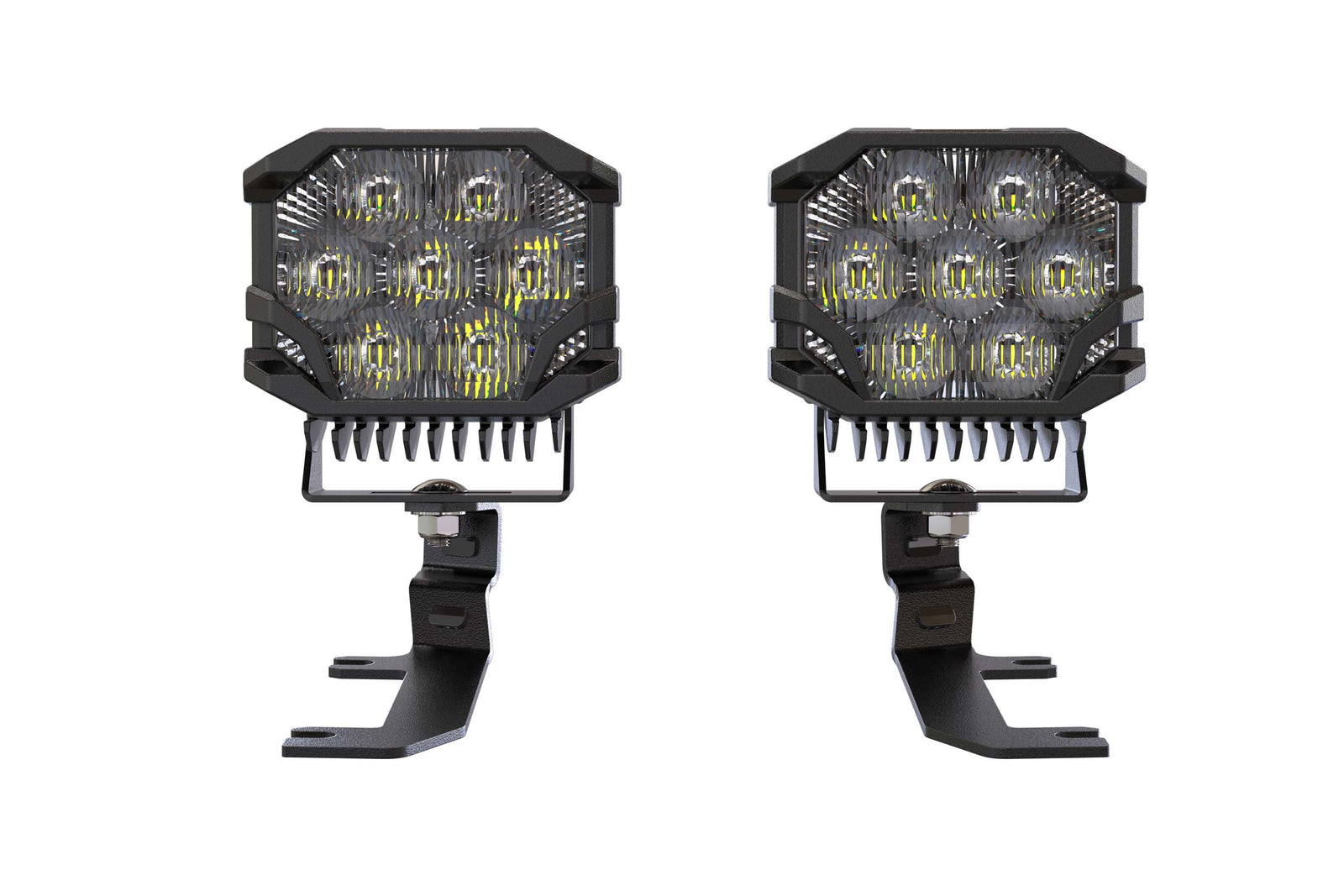 Morimoto BigBanger Ditch Light Kit: 20-24 Silverado HD (HXB White Spot Beam)