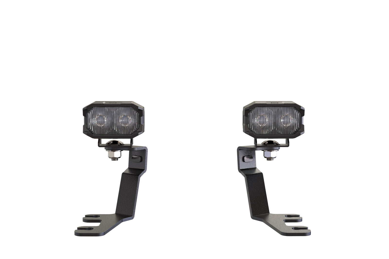 Morimoto 2Banger Ditch Light Kit: 21-26 Bronco Sport (NCS Yellow SAE Wide Beam)