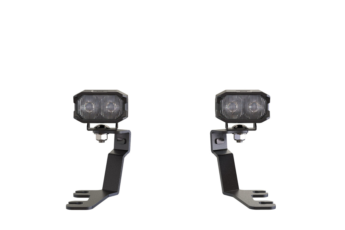 Morimoto 2Banger Ditch Light Kit: 21-26 Bronco Sport (HXB Yellow Combo Beam)