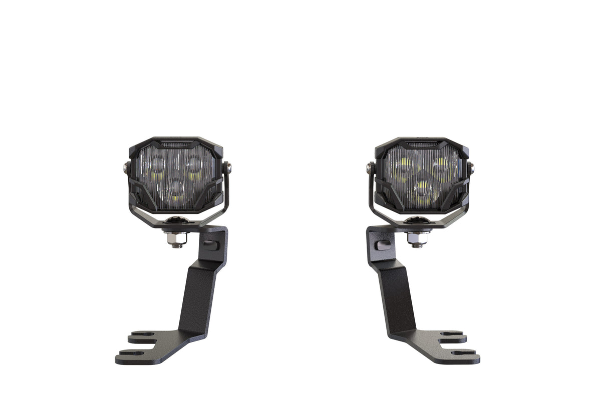Morimoto 4Banger Ditch Light Kit: 21-26 Bronco Sport (NCS Yellow Combo Beam)