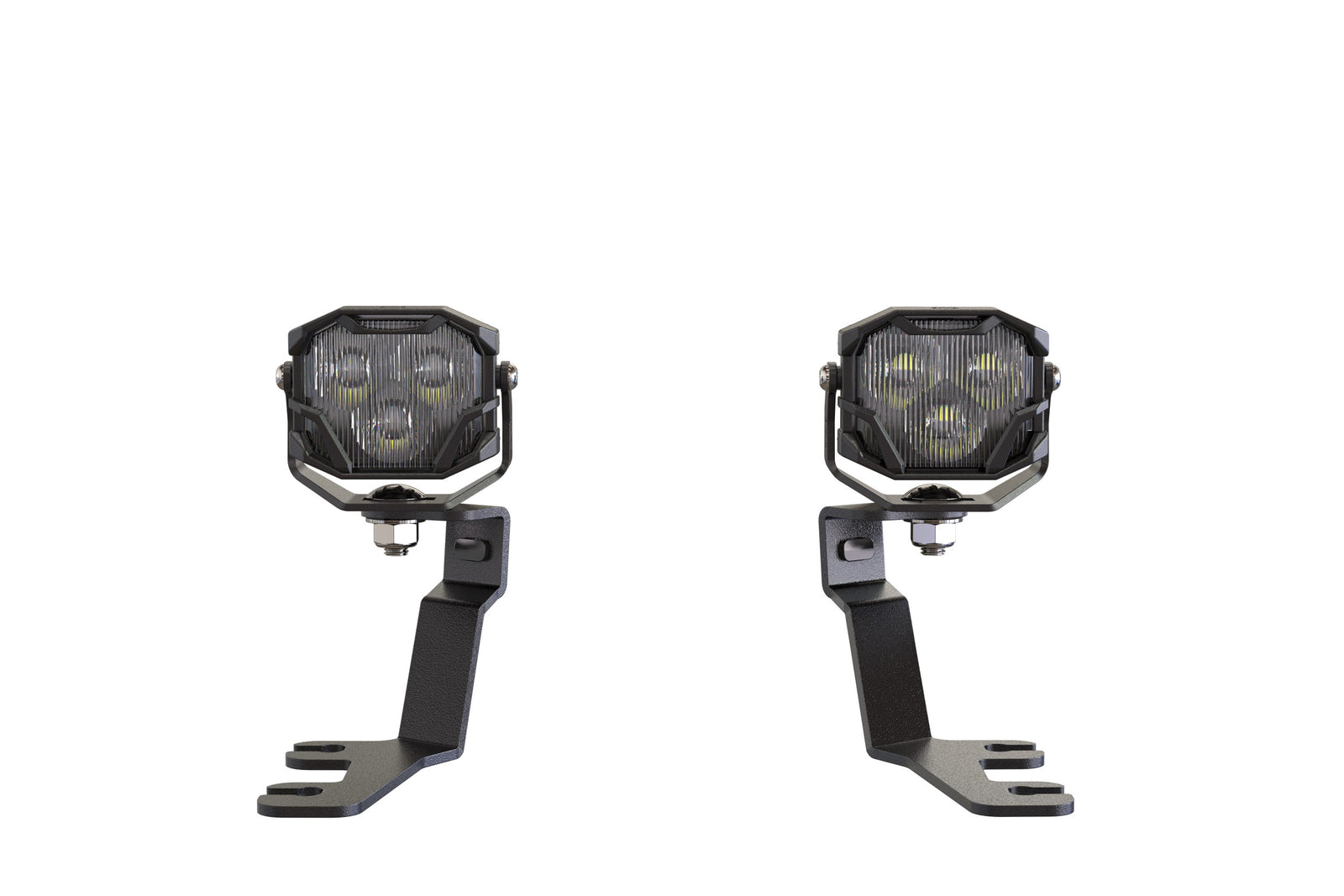 Morimoto 4Banger Ditch Light Kit: 21-26 Bronco Sport (HXB Yellow Spot Beam)