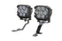Morimoto BigBanger Ditch Light Kit: 21-26 Bronco Sport (HXB Yellow Spot Beam)