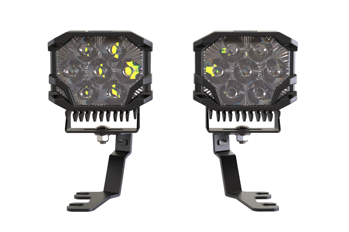Morimoto BigBanger Ditch Light Kit: 21-26 Bronco Sport (NCS Yellow Spot Beam)