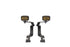 Morimoto 2Banger Ditch Light Kit: 19-24 Ram 1500 (HXB White Flood Beam)