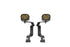 Morimoto 4Banger Ditch Light Kit: 19-24 Ram 1500 (HXB White Spot Beam)