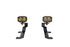 Morimoto 2Banger Ditch Light Kit: 19-24 Silverado 1500 (NCS Yellow Combo Beam)