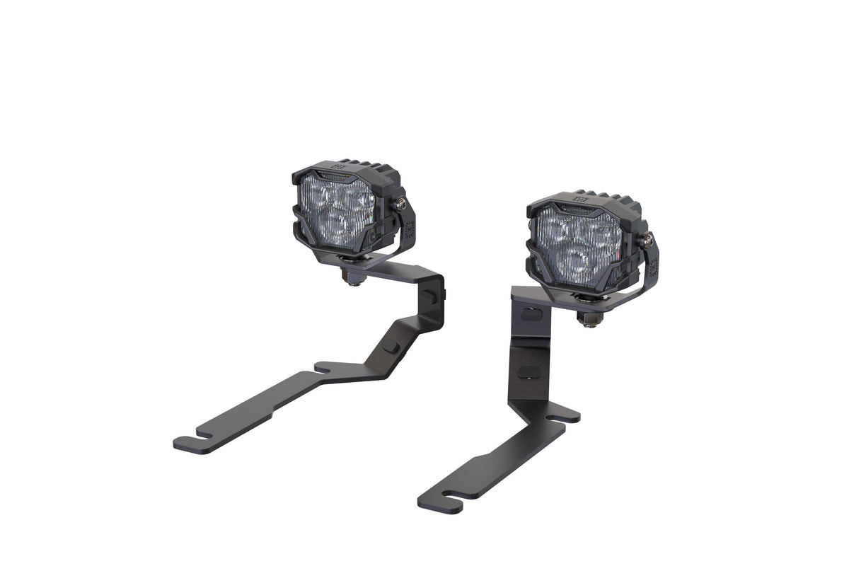 Morimoto 4Banger Ditch Light Kit: 15-20 Tahoe/Suburban (NCS White SAE Wide Beam)