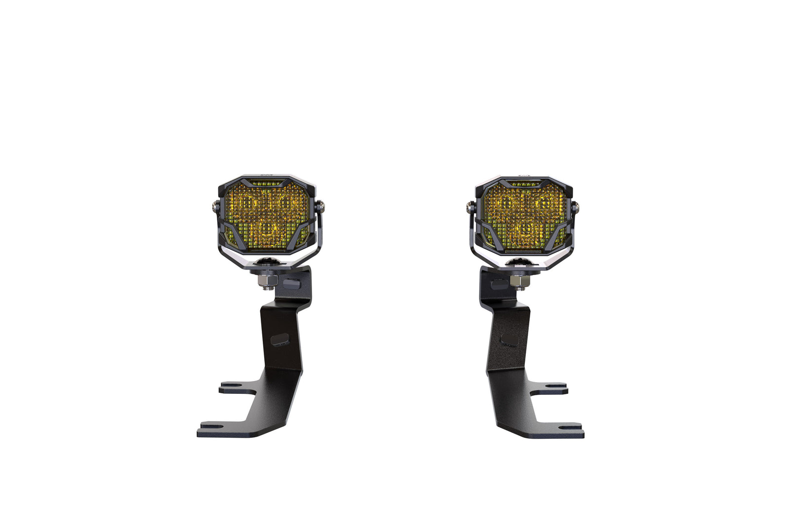 Morimoto 4Banger Ditch Light Kit: 20-24 Sierra HD (NCS White Spot Beam)