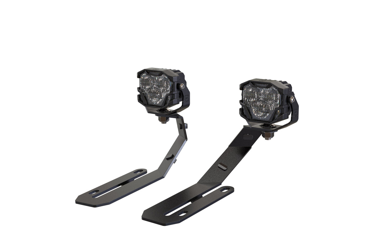 Morimoto 4Banger Ditch Light Kit: 18-24 VW Atlas (HXB Yellow Combo Beam)