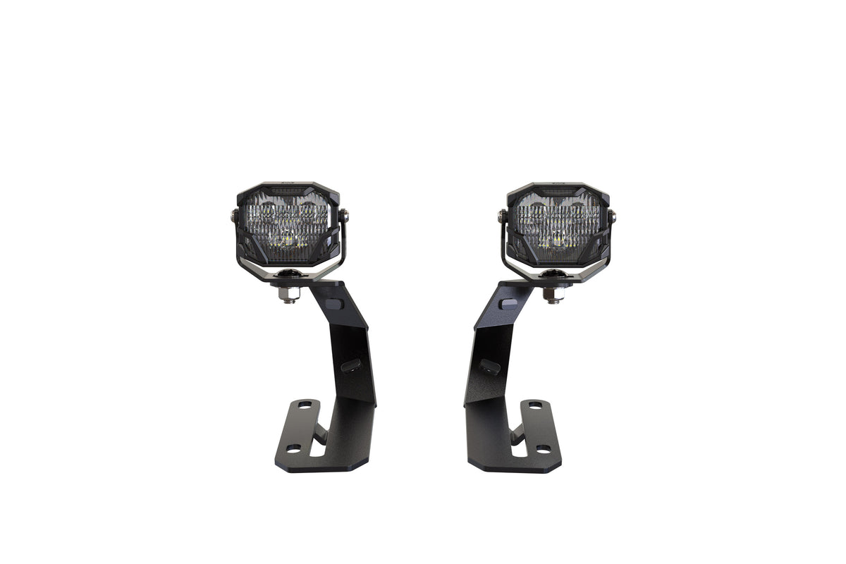 Morimoto 4Banger Ditch Light Kit: 18-24 VW Atlas (NCS White SAE Wide Beam)