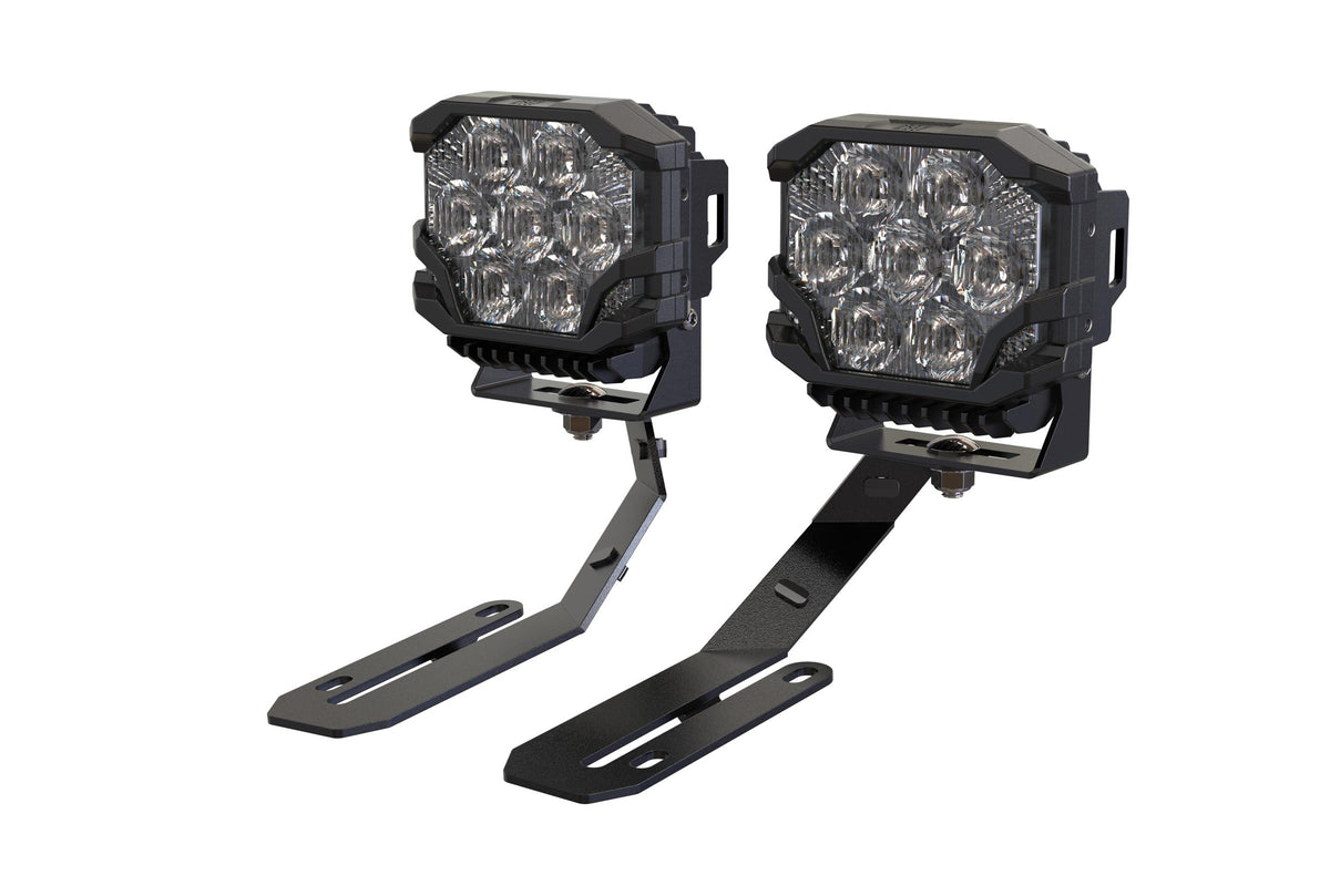Morimoto BigBanger Ditch Light Kit: 18-24 VW Atlas (HXB Yellow Combo Beam)