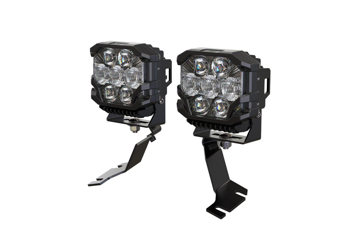 Morimoto BigBanger Ditch Light Kit: 13-26 Ford Transit (NCS White Spot Beam)