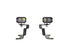 Morimoto 2Banger Ditch Light Kit: 15-17 Ford Mustang (NCS Yellow Spot Beam)