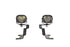 Morimoto 4Banger Ditch Light Kit: 15-17 Ford Mustang (NCS White Spot Beam)