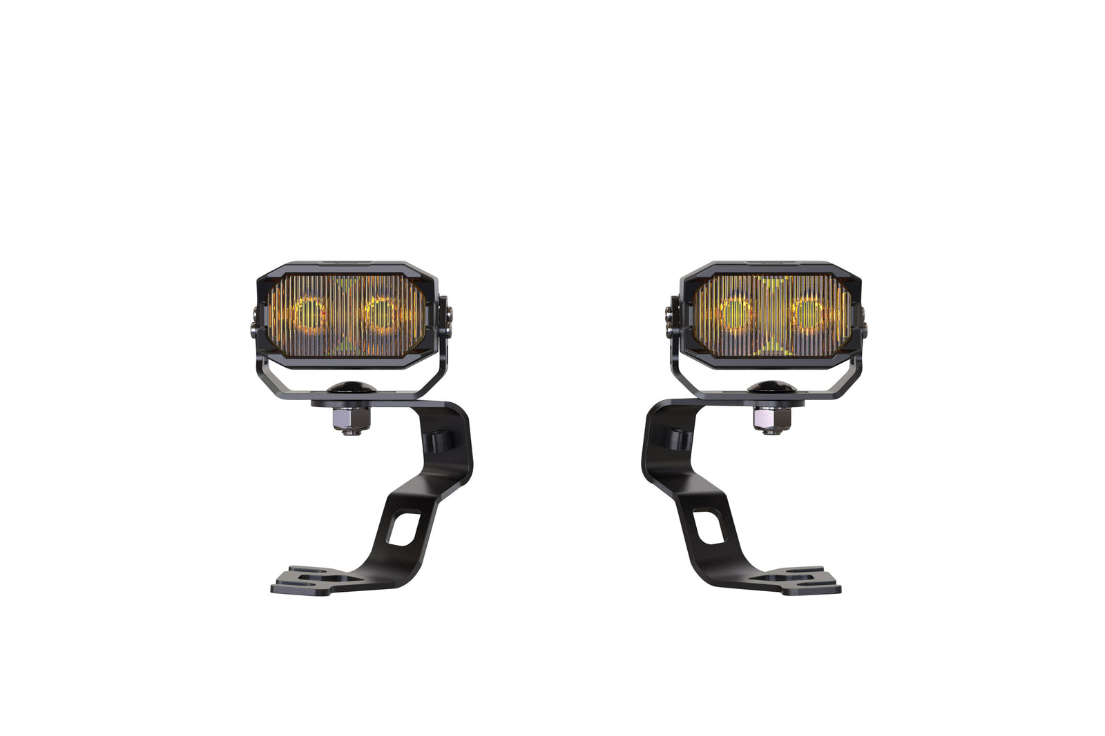 Morimoto 2Banger Ditch Light Kit: 09-21 Nissan 370Z (HXB Yellow SAE Wide Beam)