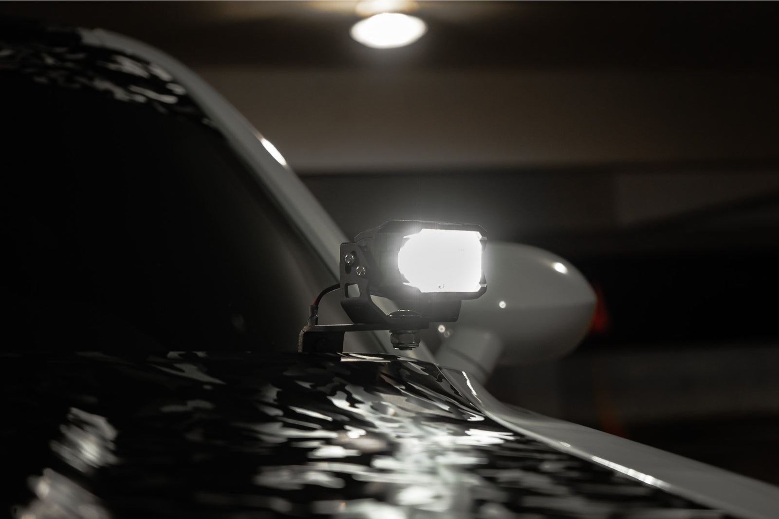Morimoto 2Banger Ditch Light Kit: 08-23 Dodge Challenger (NCS Yellow Combo Beam)