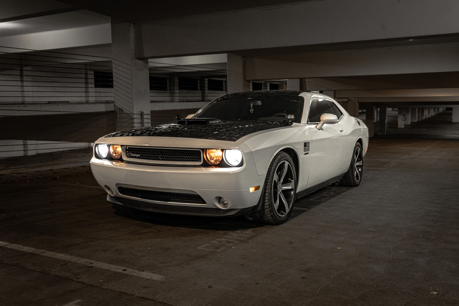 Morimoto 2Banger Ditch Light Kit: 08-23 Dodge Challenger (NCS Yellow Flood Beam)