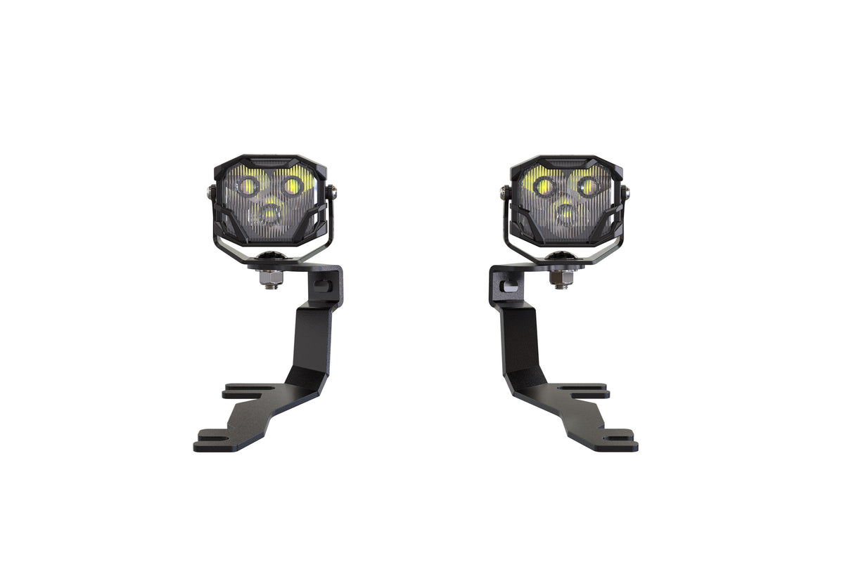 Morimoto 4Banger Ditch Light Kit: 24-26 Ford Mustang (HXB White SAE Wide Beam)