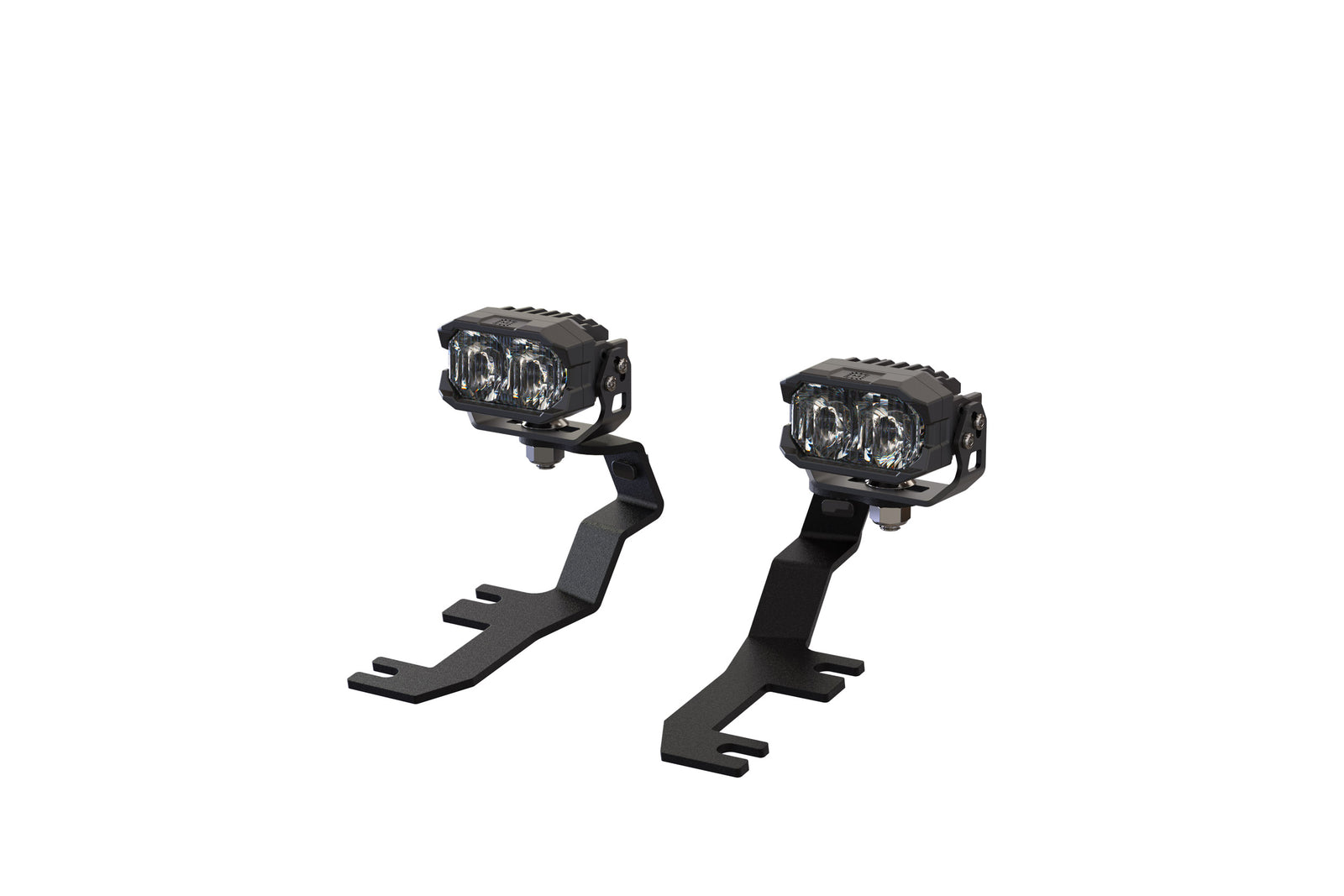 Morimoto 2Banger Ditch Light Kit: 15-22 Colorado (HXB White SAE Wide Beam)
