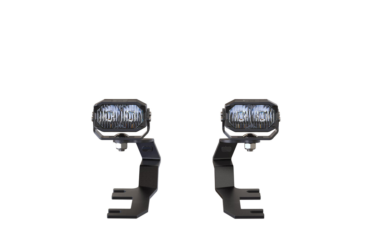 Morimoto 2Banger Ditch Light Kit: 15-22 Colorado (HXB Yellow SAE Wide Beam)