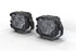 Morimoto 4Banger Ditch Light Kit: 15-22 Canyon (HXB Yellow Combo Beam)