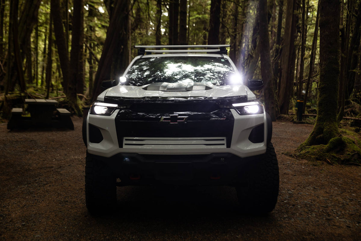 Morimoto 4Banger Ditch Light Kit: 15-22 Colorado (NCS White Spot Beam)