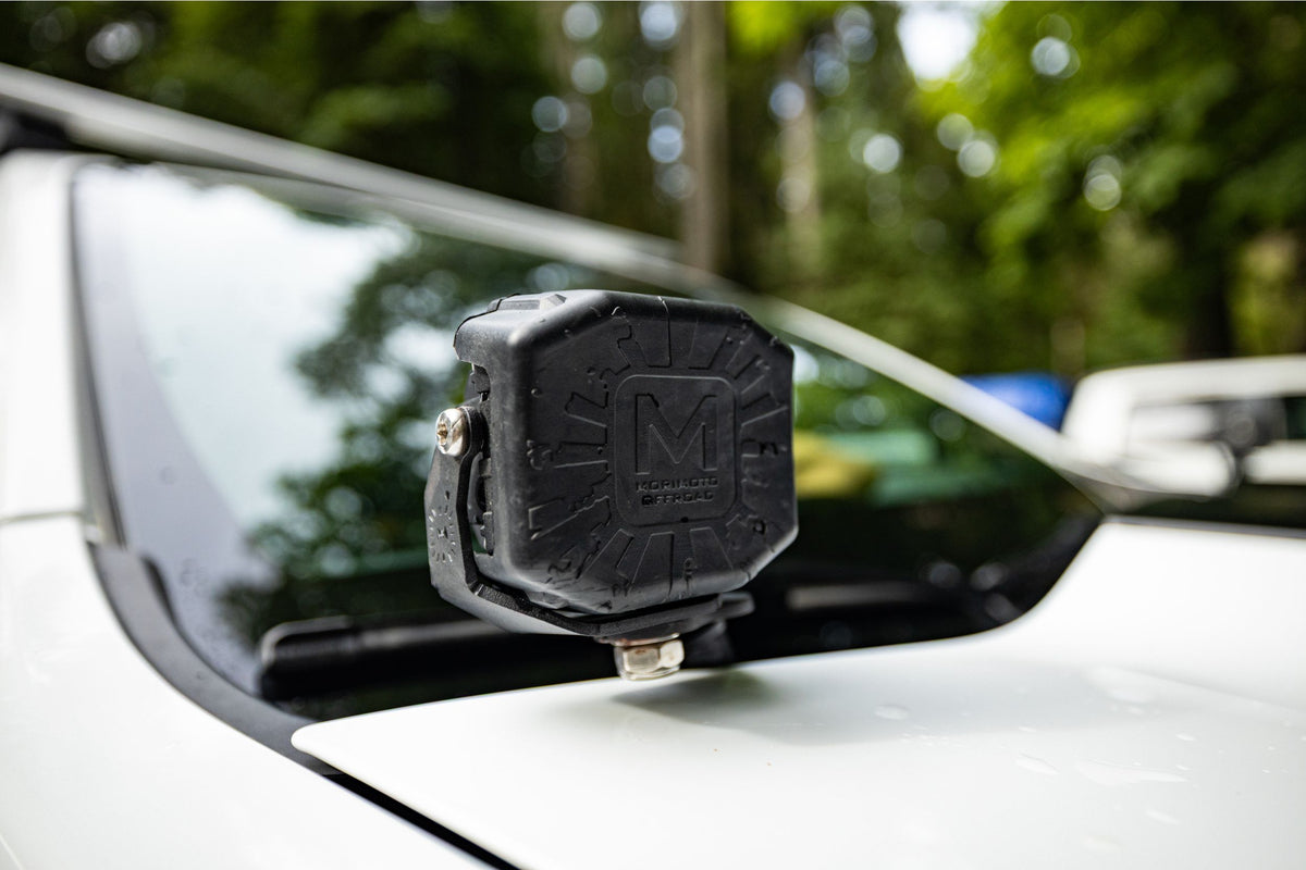 Morimoto 4Banger Ditch Light Kit: 15-22 Colorado (NCS Yellow Spot Beam)