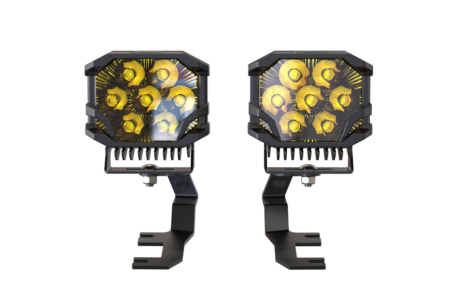 Morimoto BigBanger Ditch Light Kit: 15-22 Colorado (HXB Yellow Spot Beam)