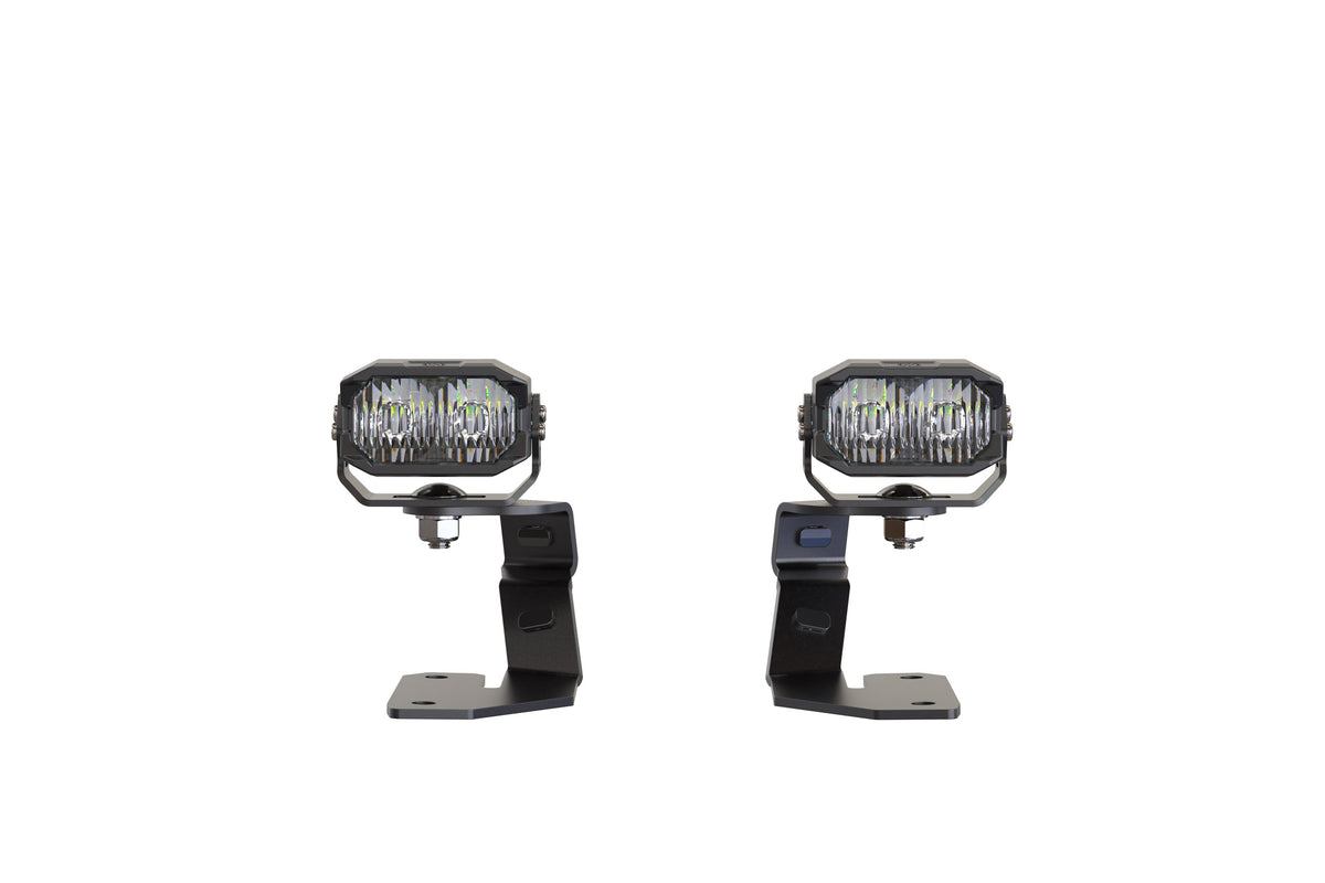 Morimoto 2Banger Ditch Light Kit: 03-10 Cayenne (HXB White Spot Beam)