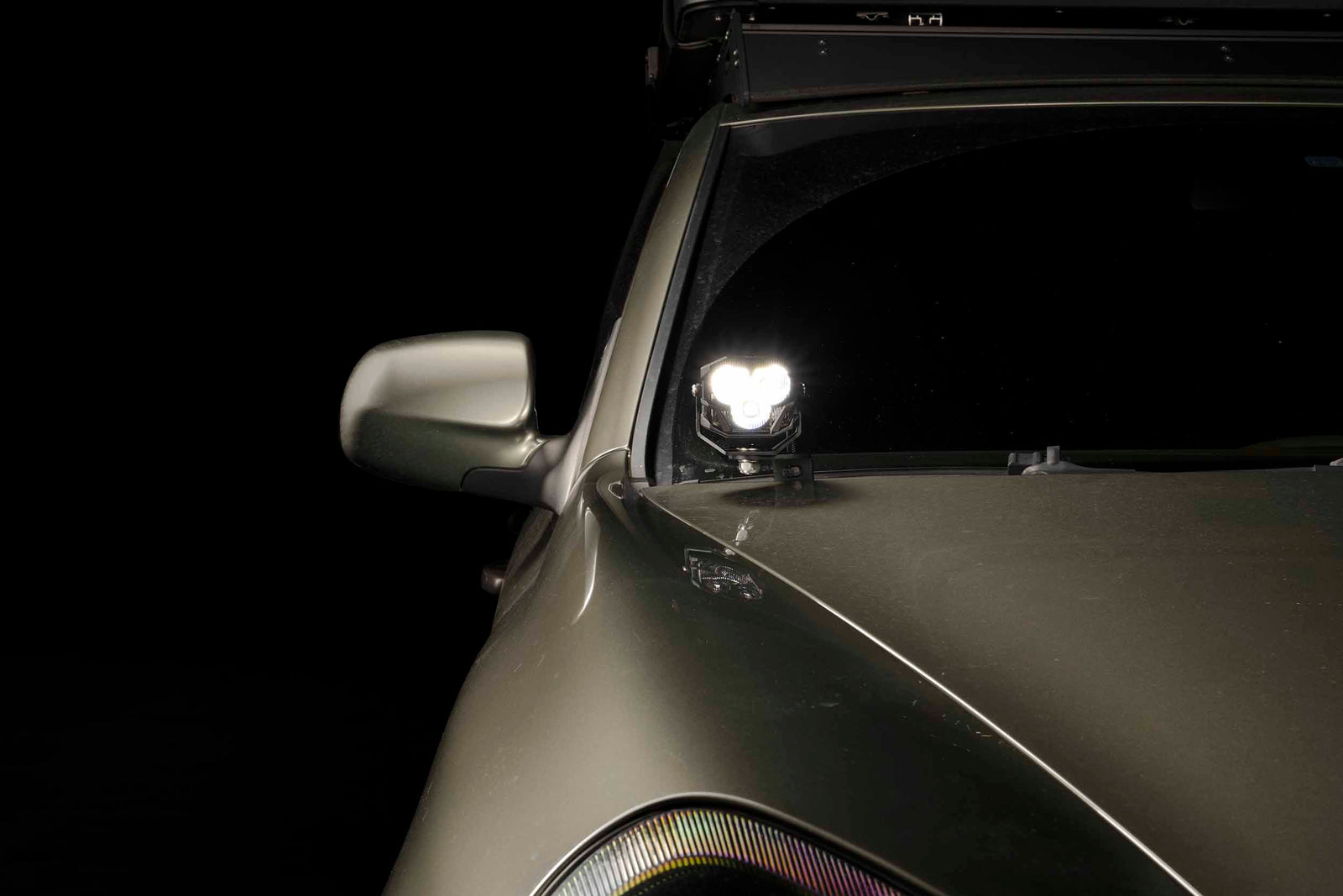 Morimoto 4Banger Ditch Light Kit: 03-10 Cayenne (NCS White Spot Beam)