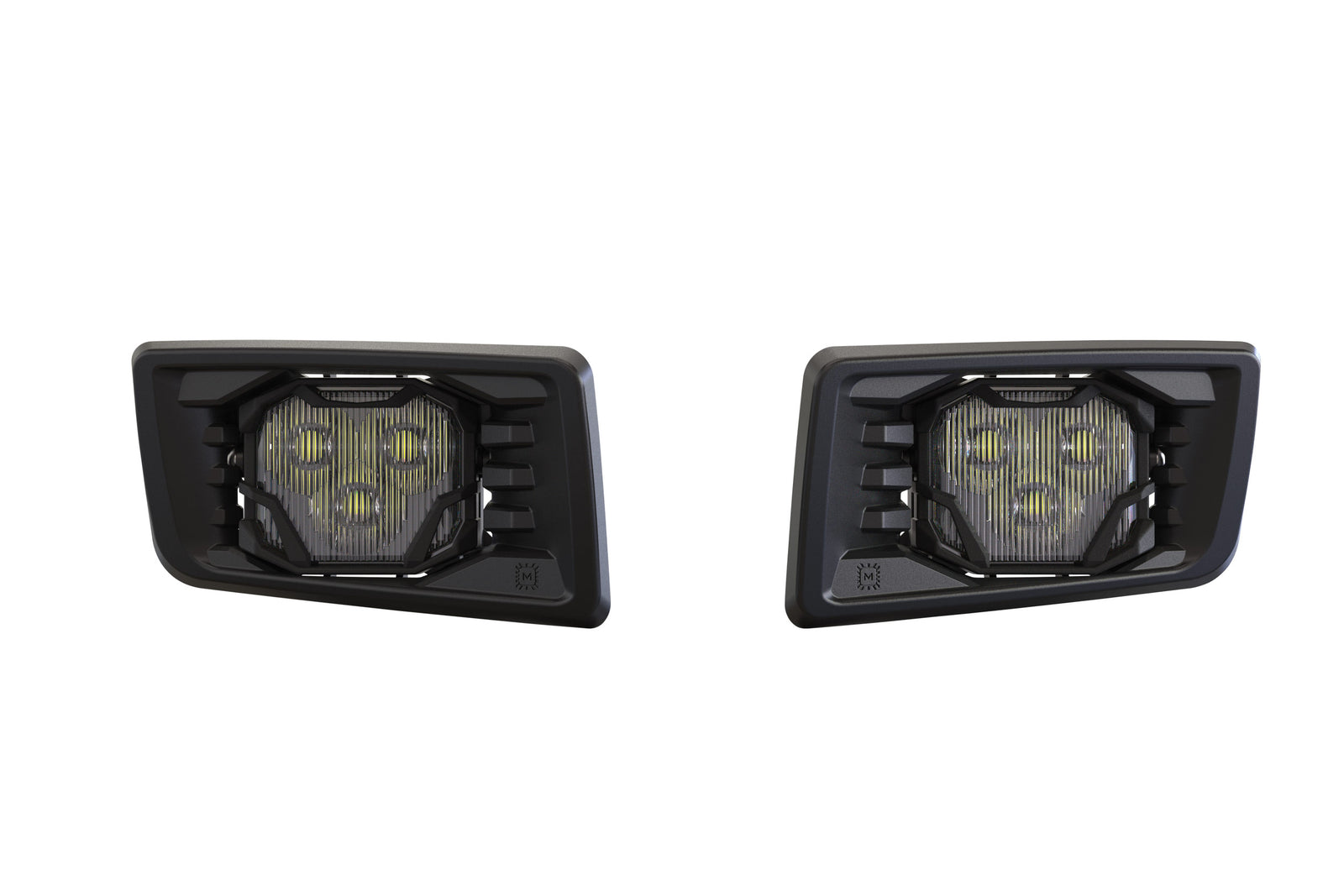 4Banger Fog Lights: Chevrolet Silverado 2500 (07-14) (HXB White SAE Wide Beam)