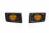 4Banger Fog Lights: Chevrolet Silverado 2500 (07-14) (HXB Yellow SAE Wide Beam)