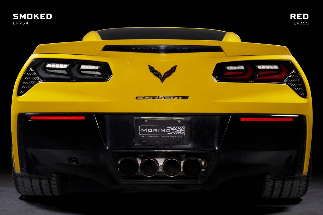 2014-2019 Chevrolet Corvette C7 Morimoto XB LED Tail Lights - C8 STYLE