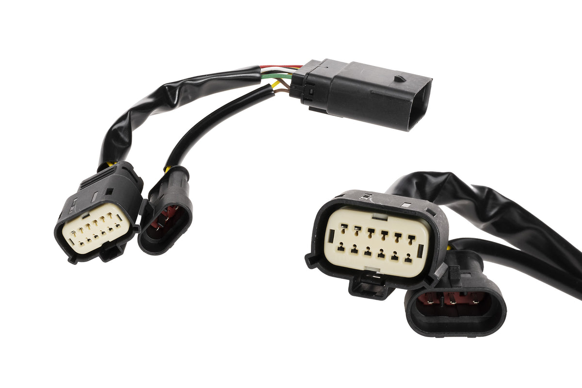 XB LED Harness: 19-24 Ram OE Projector LED Adapters (Set)