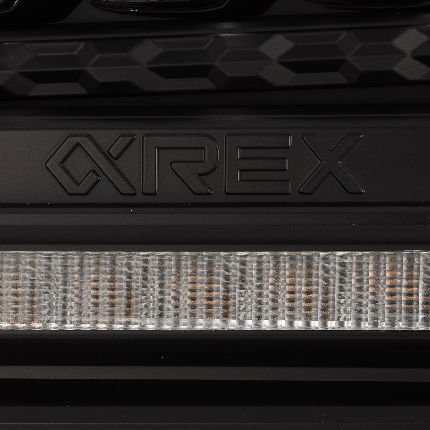 14-18 GMC Sierra NOVA-Series LED Projector Headlights Black | AlphaRex