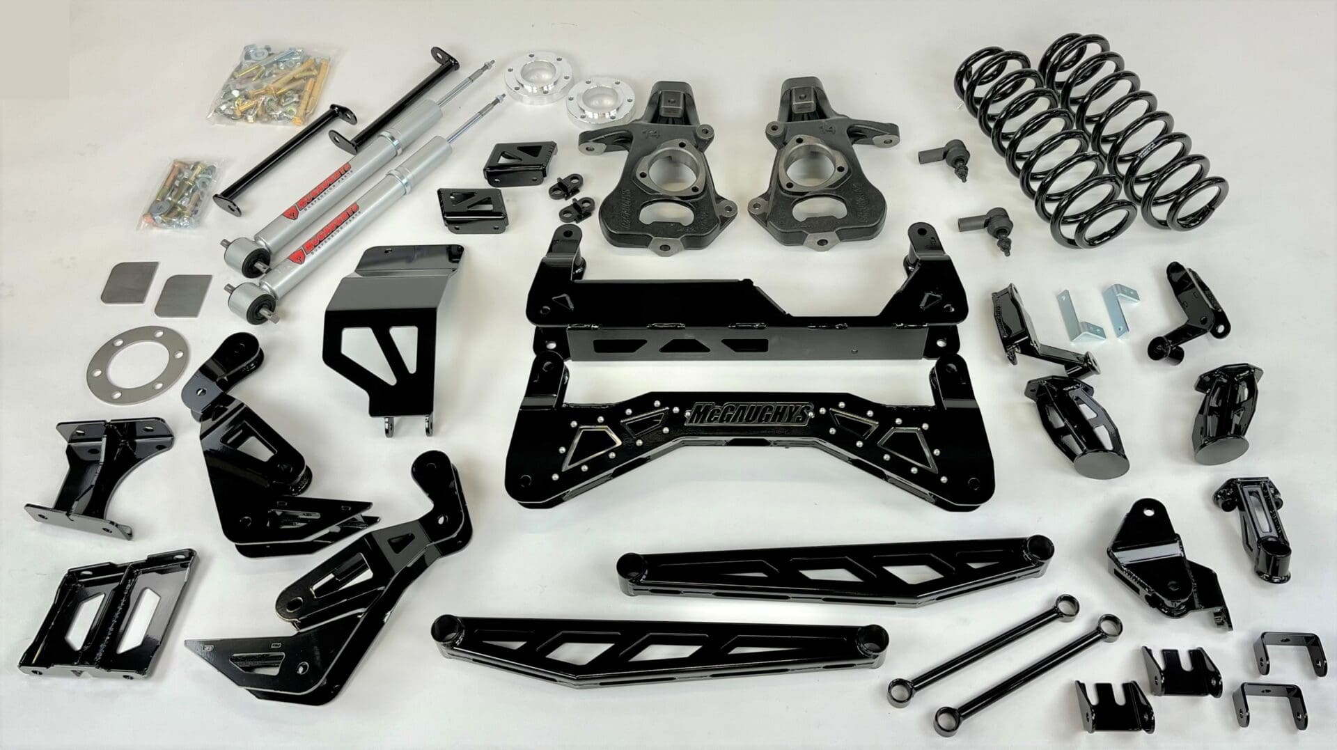 McGaughys - *7″ Lift Kit, 2014-2020 GM 1500 SUV, 4wd, NON-AUTO (#50808) - Legends Auto Parts