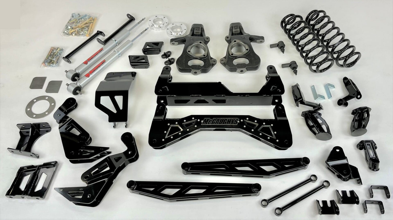 McGaughys - *7″ Lift Kit, 2014-2020 GM 1500 SUV, 4wd, NON-AUTO (#50808) - Legends Auto Parts
