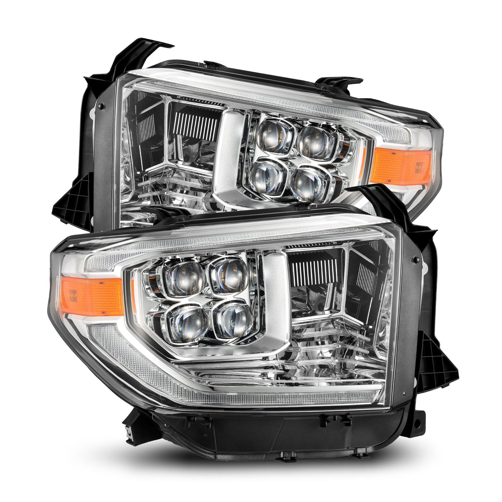 14-21 Toyota Tundra MK II NOVA-Series LED Projector Headlights Chrome | AlphaRex